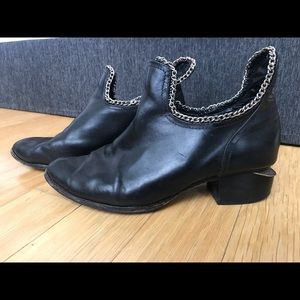 Alexander Wang Cutout Chain Boots Size 8
